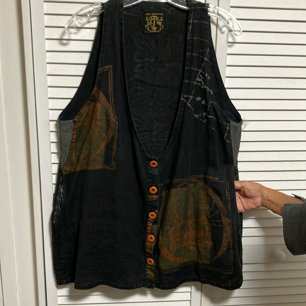 Vintage long vest